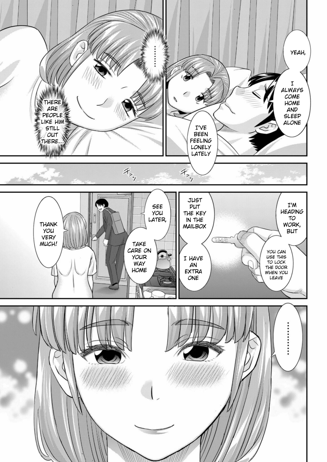 Hentai Manga Comic-His wife came.-Read-5